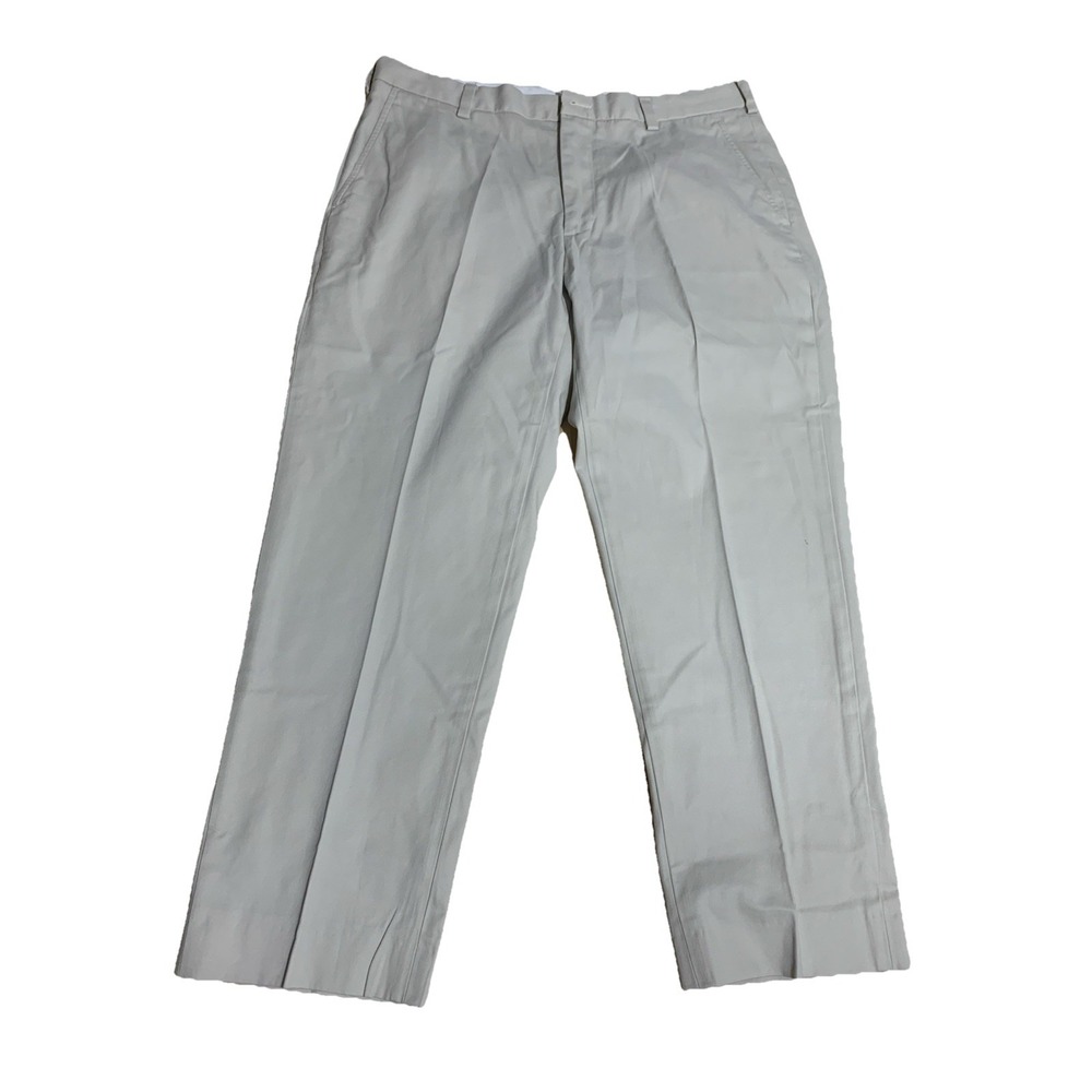 Brooks Brothers‎  Pants Mens 35x30 (27)  (Measured) Khaki Beige Slacks
